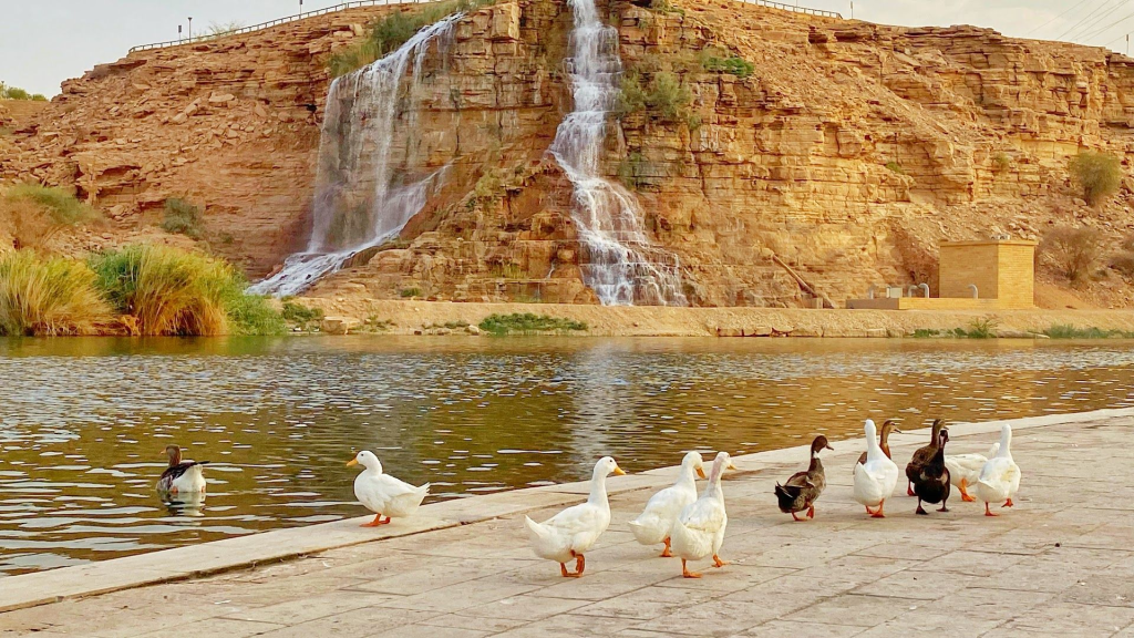 2. Wadi Namar Waterfall