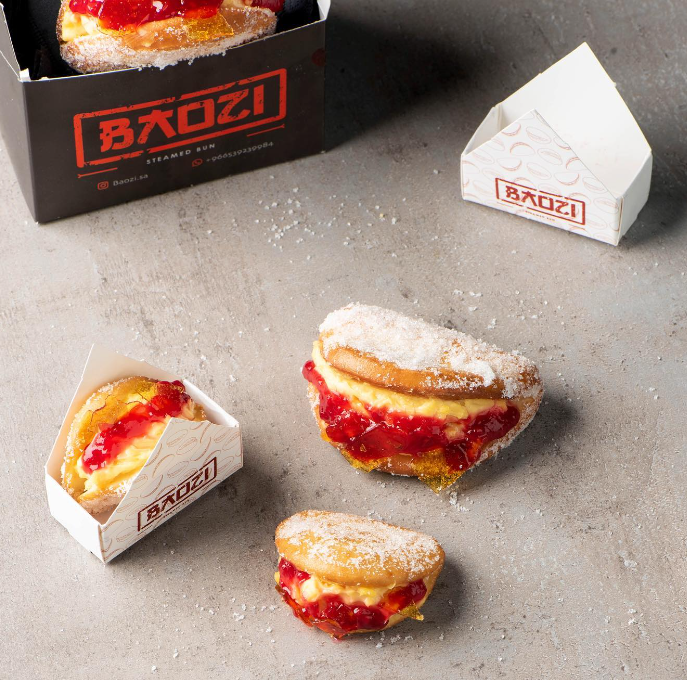 Creme brûlée Fried Bao 