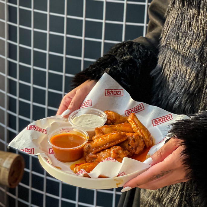 Salted Caramel Chicken Wings