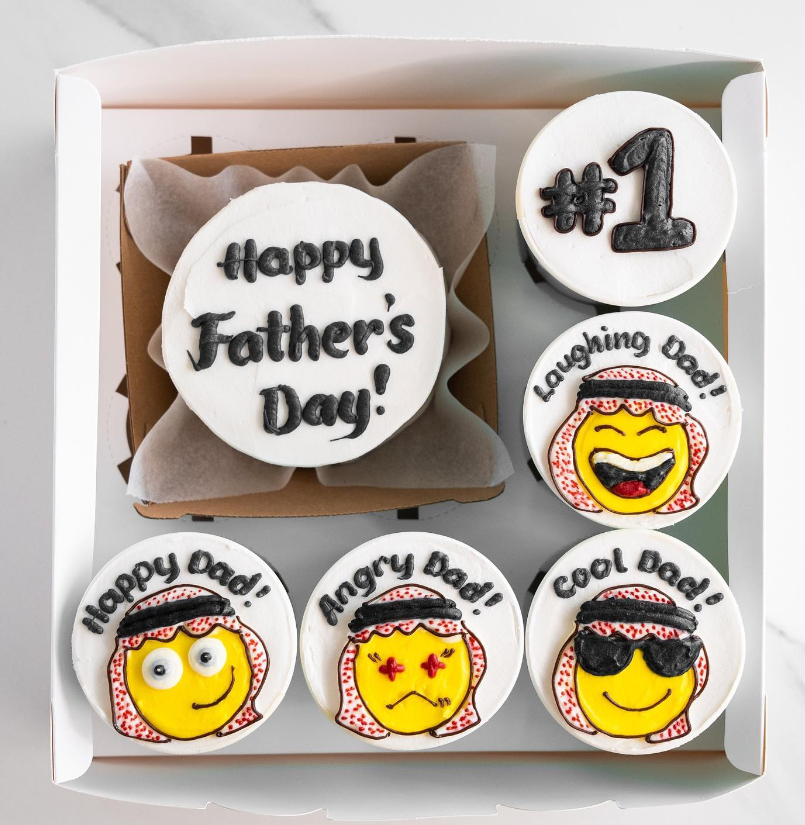 Cupcakes for father's day كب كيك