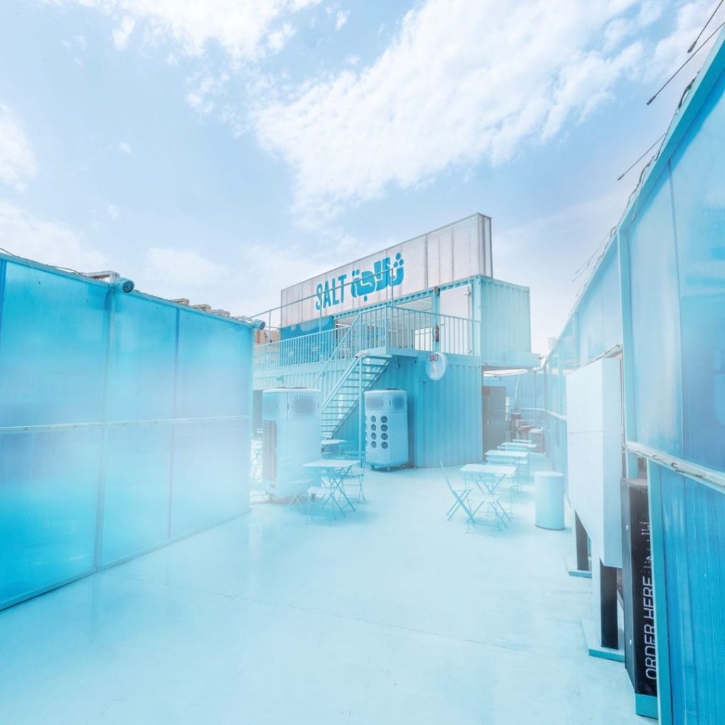 cool down at salt restaurant in Riyadh  ثلاجة سولت الرياض