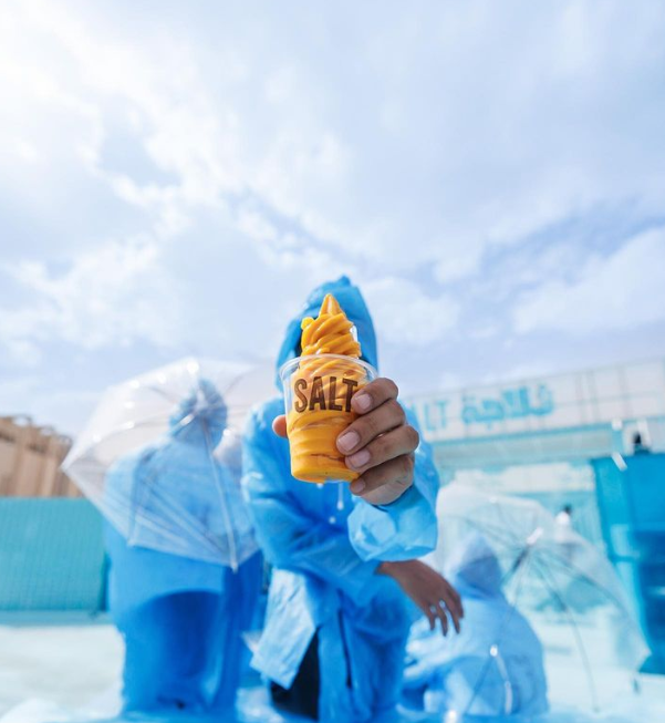 Yummy Soft Serve from Salt Fridge Restaurant - بوظة شهية في سولت
