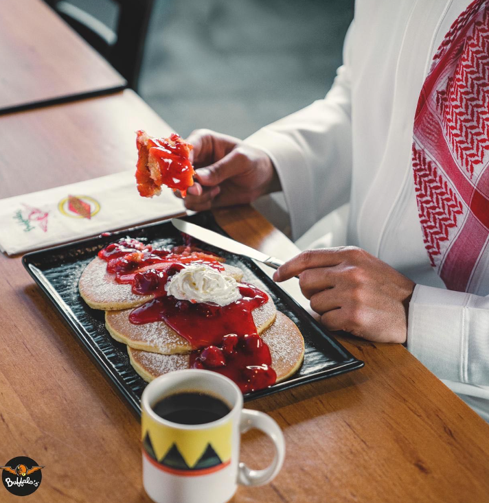 5. Buffalo's Fatburger: Pancakes in Riyadh