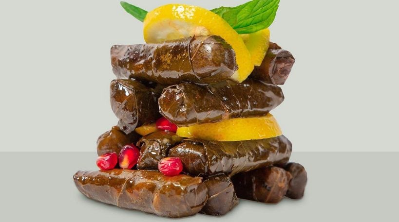 stuffed grape leaves in Riyadh