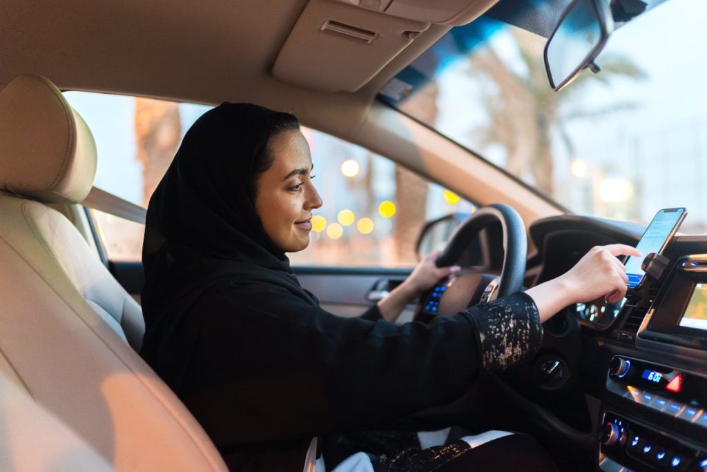 Female Drivers on Uber in Saudi